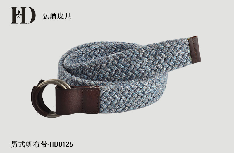 男式帆布编织带HD8125